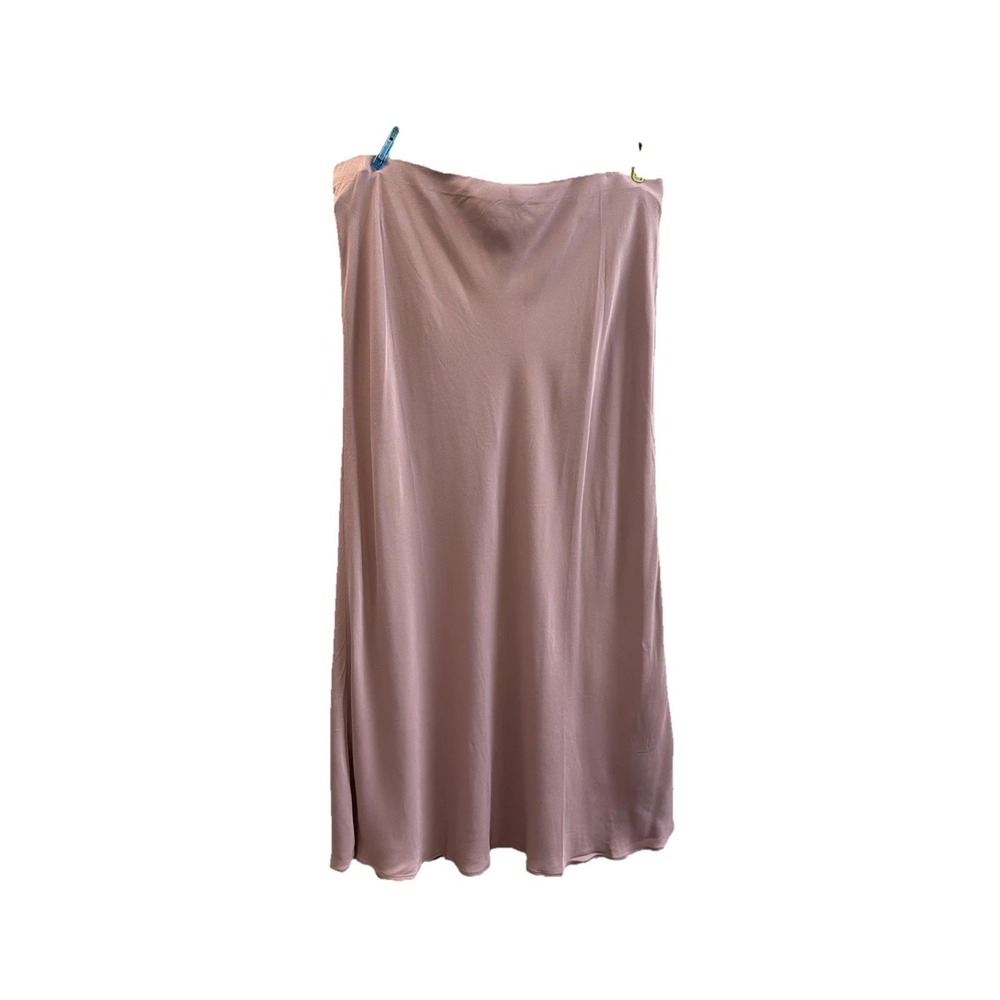 Pink Rose Maxi Slip Skirt, Anthropologie Women's XL, NWT, Tilda, Boho, Feminine - Picture 1 of 12
